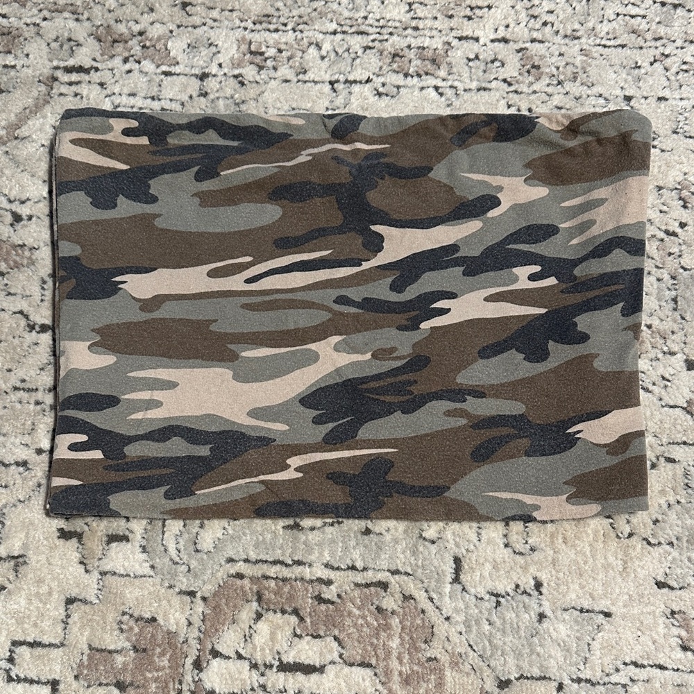 Fashion Nova Camouflage Tube Top